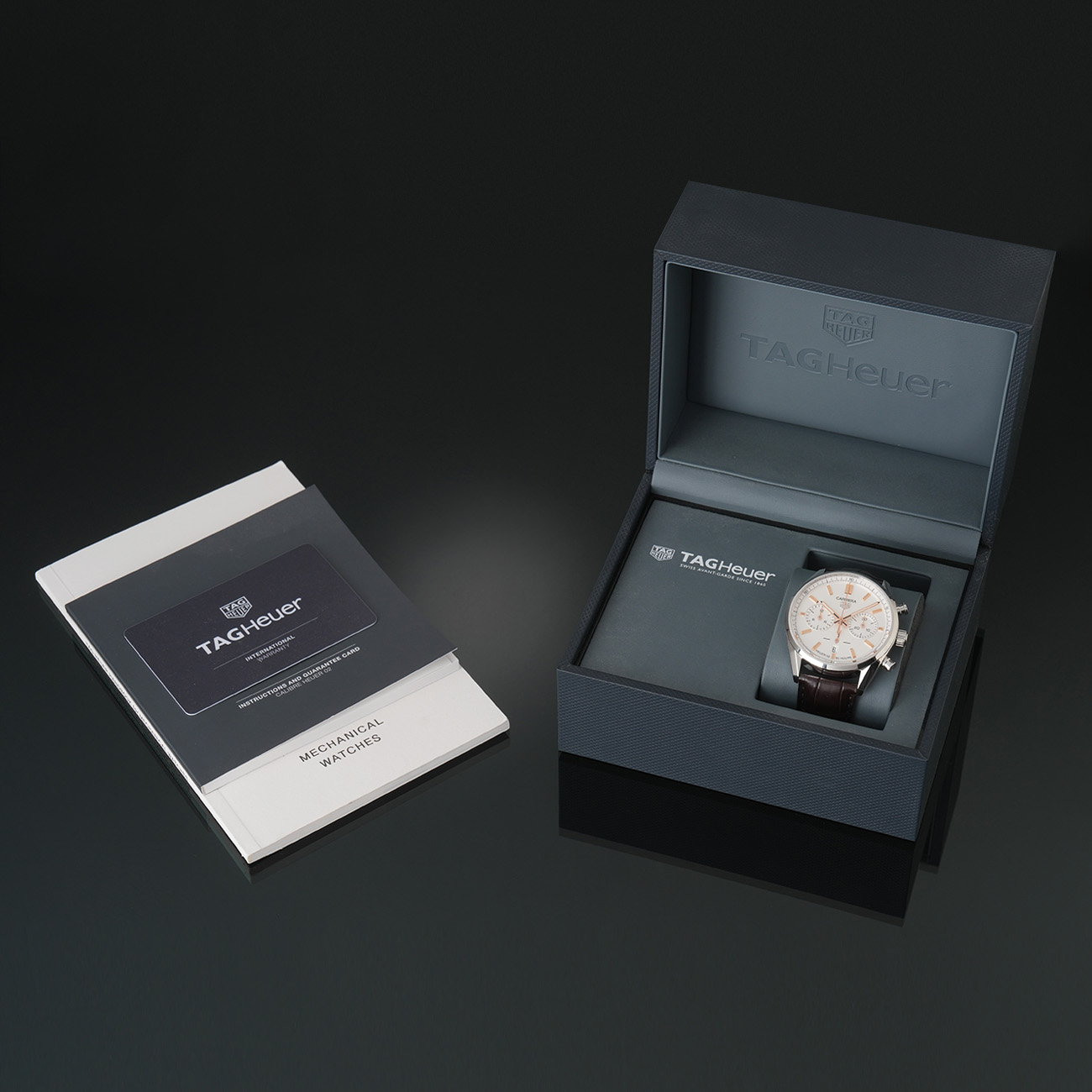 TAG HEUER(USED)태그호이어 까레라 크로노그래프 CBN2013-0